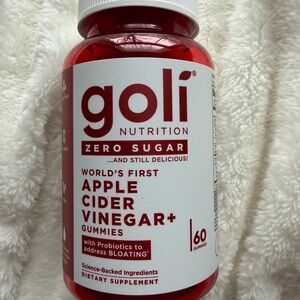 Goli Apple Cider Vinegar Gummies, Brand New and Zero Sugar